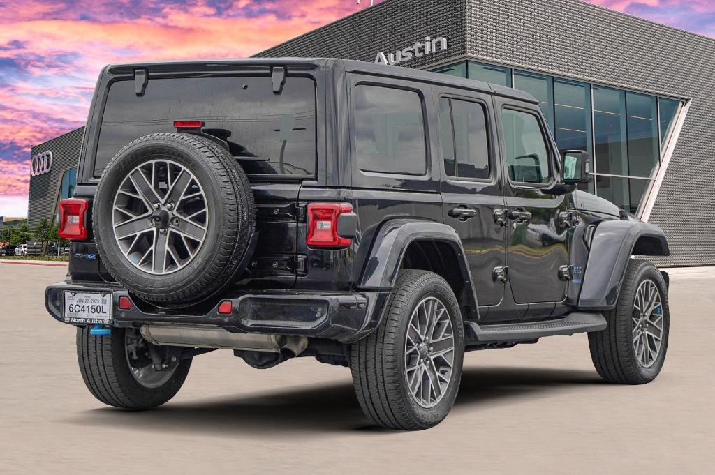 used 2022 Jeep Wrangler Unlimited 4xe car, priced at $36,847