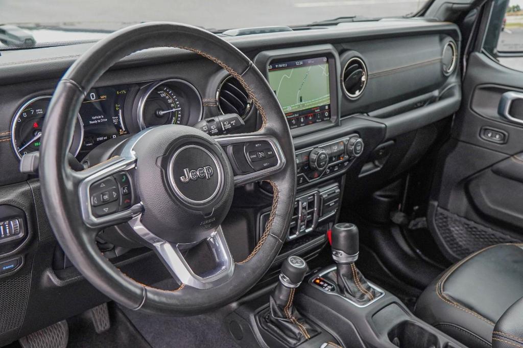 used 2022 Jeep Wrangler Unlimited 4xe car, priced at $36,847