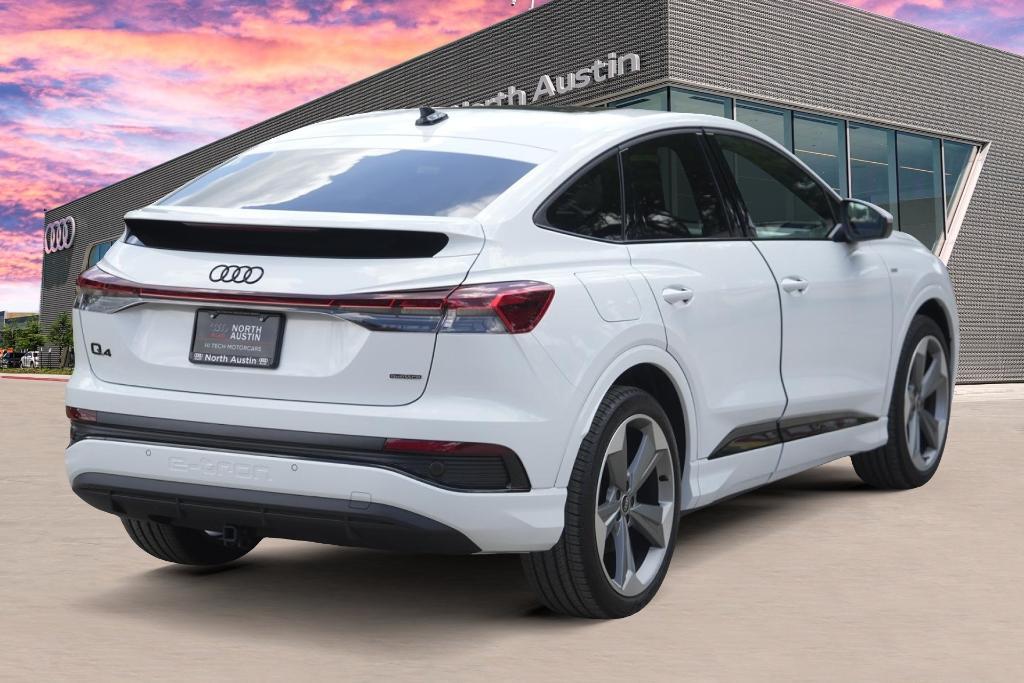 new 2025 Audi Q4 e-tron car, priced at $61,866