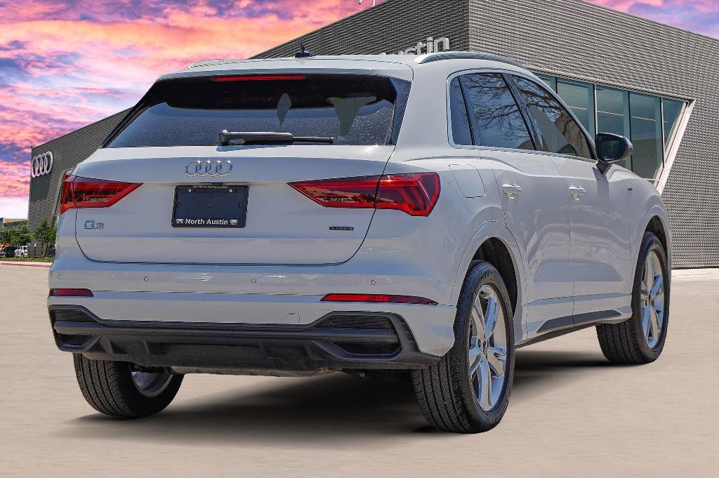 used 2024 Audi Q3 car, priced at $37,710