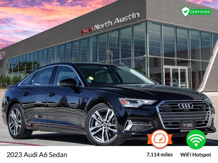 used 2023 Audi A6 car, priced at $45,877