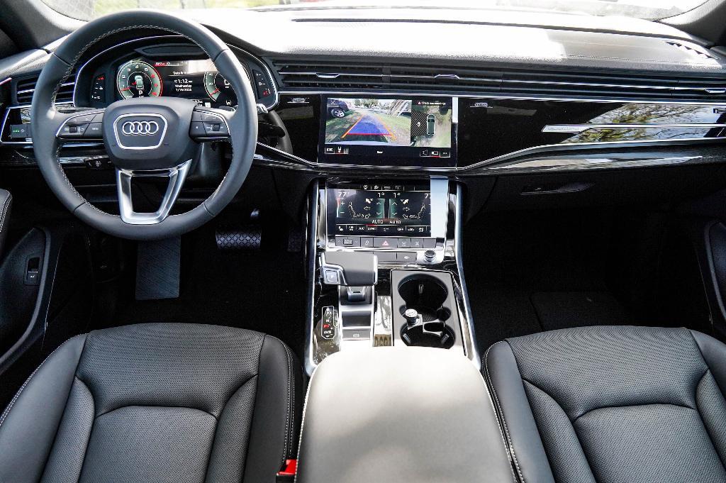 new 2025 Audi Q8 car, priced at $83,220