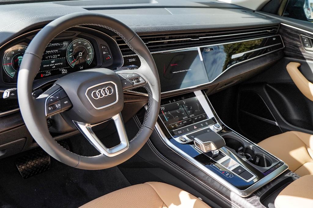 new 2025 Audi Q8 car, priced at $83,220