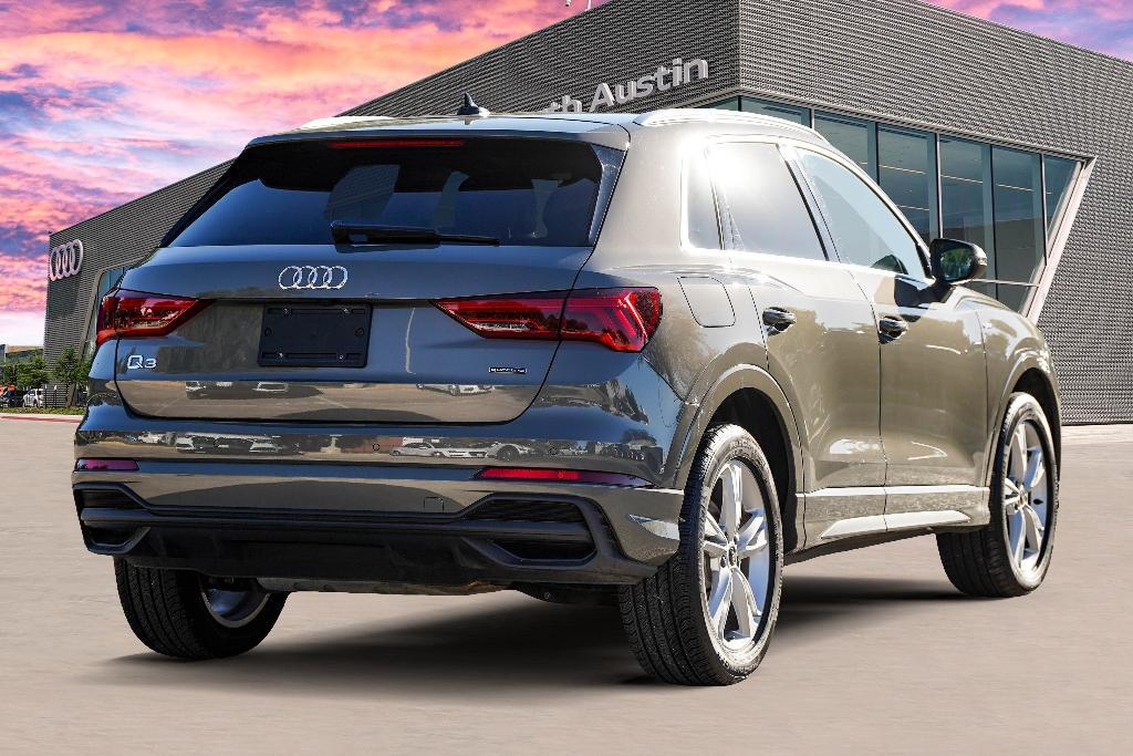 used 2024 Audi Q3 car, priced at $38,155