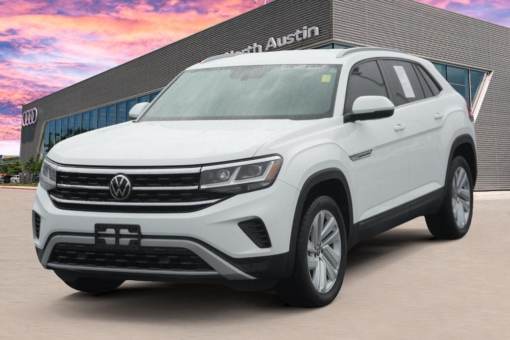 used 2021 Volkswagen Atlas Cross Sport car, priced at $22,017