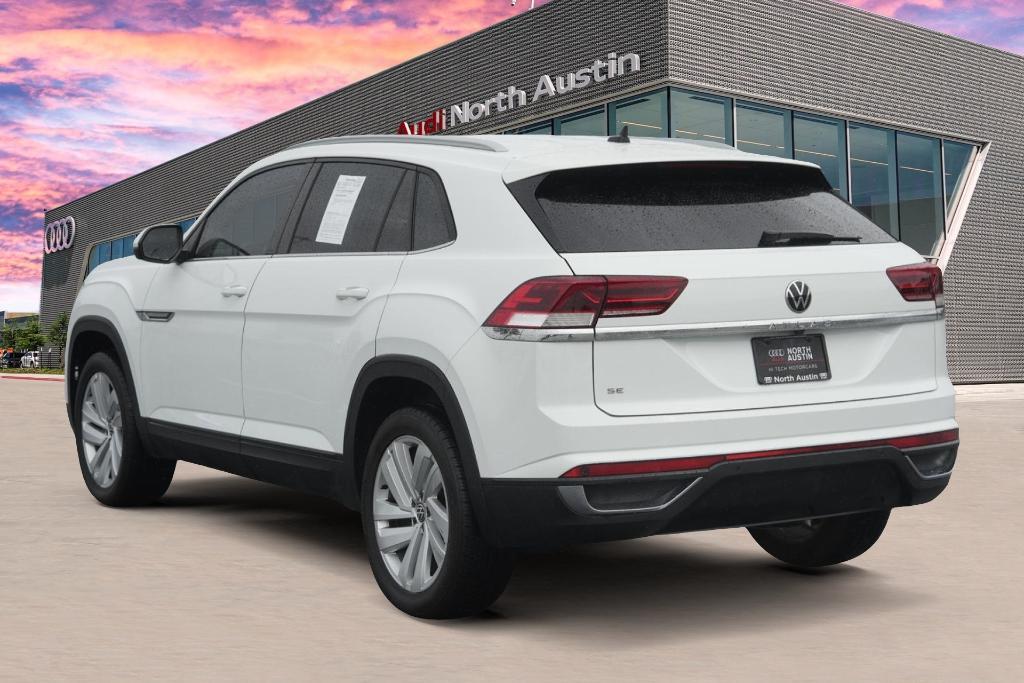 used 2021 Volkswagen Atlas Cross Sport car, priced at $22,017