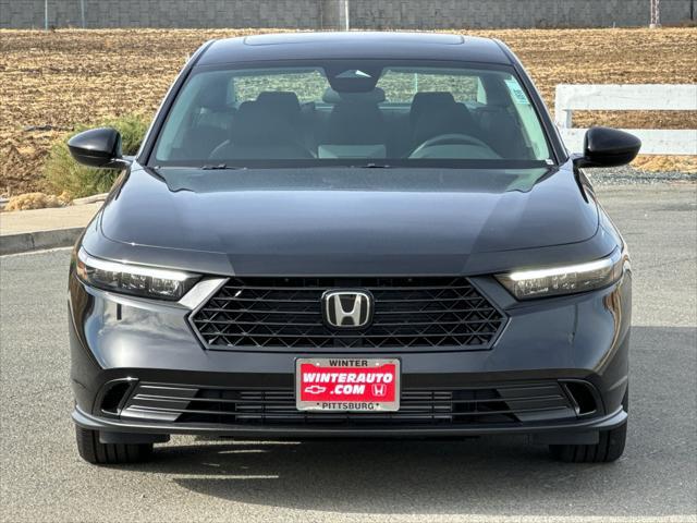 new 2025 Honda Accord car, priced at $31,655