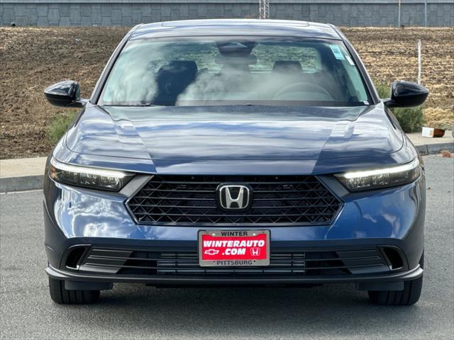 new 2025 Honda Accord car, priced at $31,655