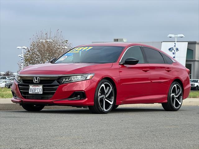 used 2021 Honda Accord car, priced at $25,897