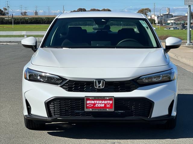 new 2025 Honda Civic car, priced at $25,855