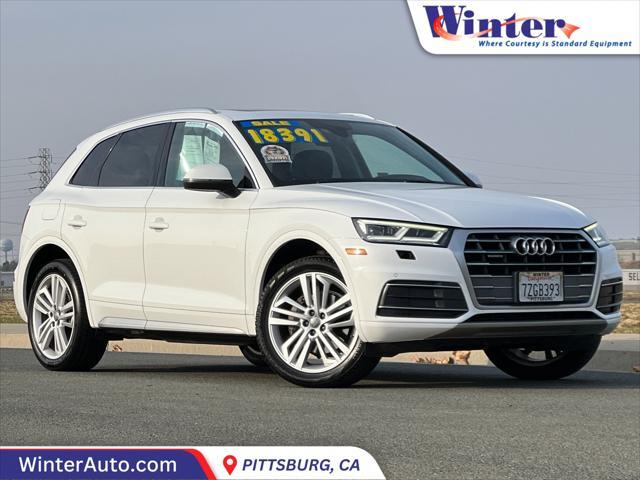 used 2018 Audi Q5 car, priced at $16,721