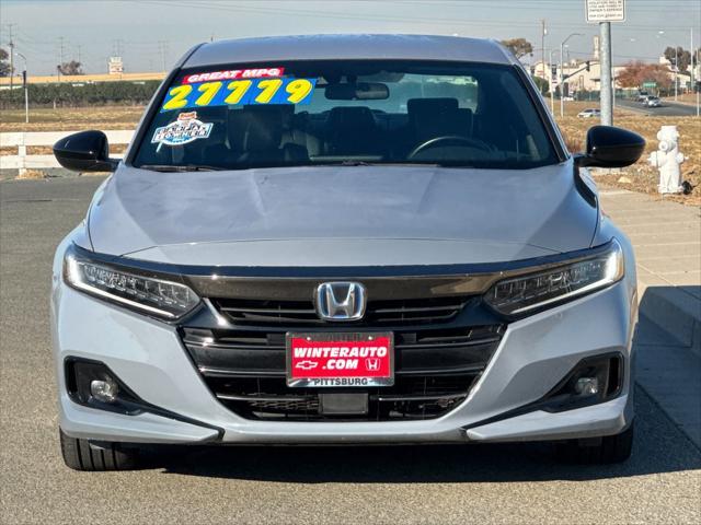 used 2022 Honda Accord Hybrid car, priced at $27,779