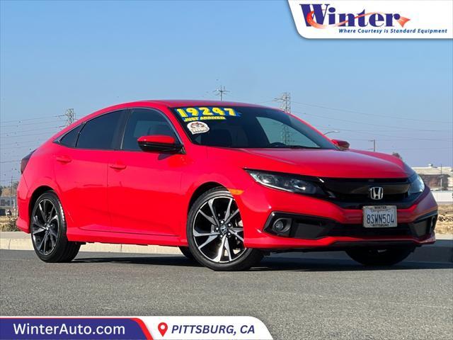 used 2020 Honda Civic car, priced at $19,247