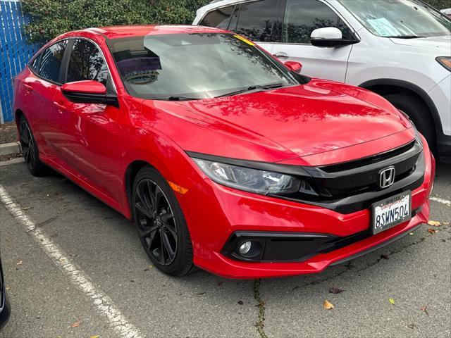 used 2020 Honda Civic car, priced at $19,247