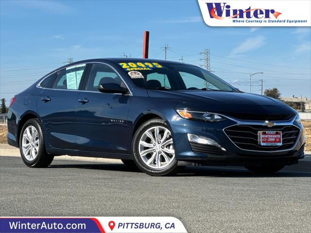 used 2022 Chevrolet Malibu car, priced at $18,587