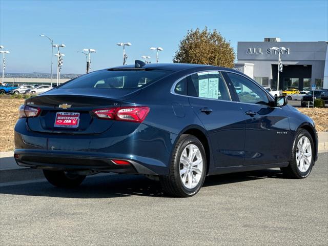 used 2022 Chevrolet Malibu car, priced at $18,587