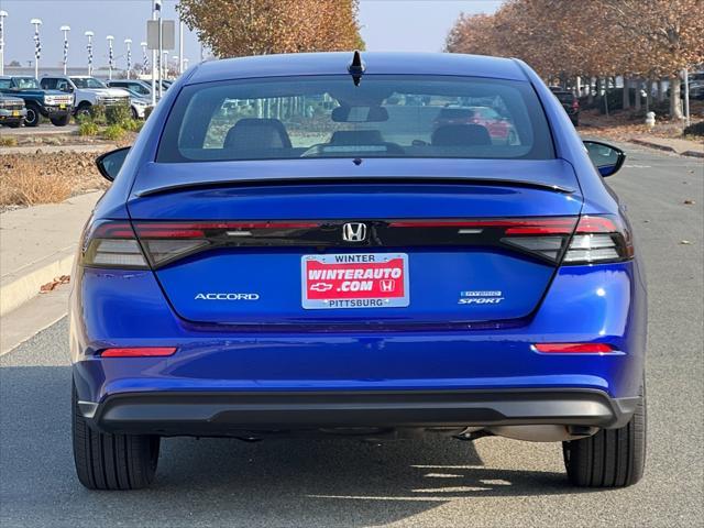 new 2025 Honda Accord Hybrid car, priced at $35,205