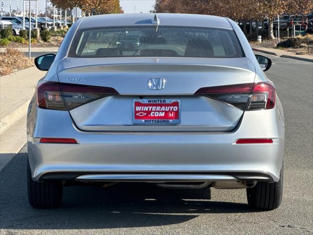 new 2025 Honda Civic car, priced at $25,345