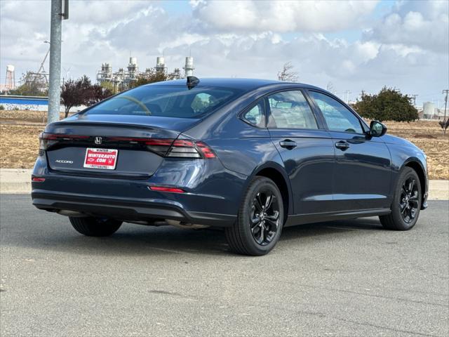 new 2025 Honda Accord car, priced at $31,655