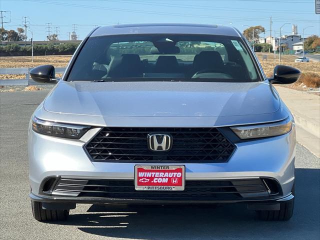 new 2025 Honda Accord Hybrid car, priced at $36,470