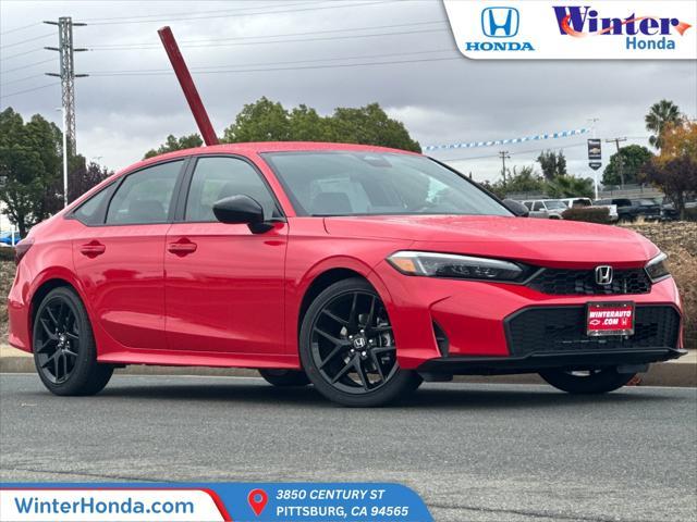 new 2025 Honda Civic car, priced at $27,345