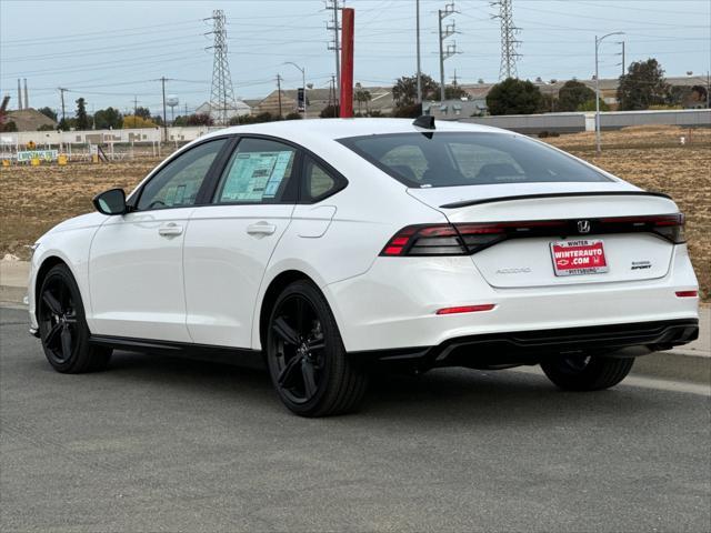 new 2025 Honda Accord Hybrid car, priced at $36,925