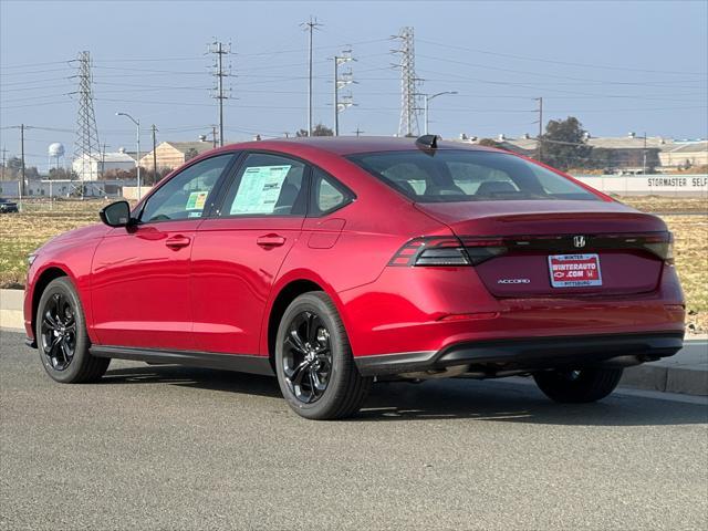 new 2025 Honda Accord car, priced at $32,110