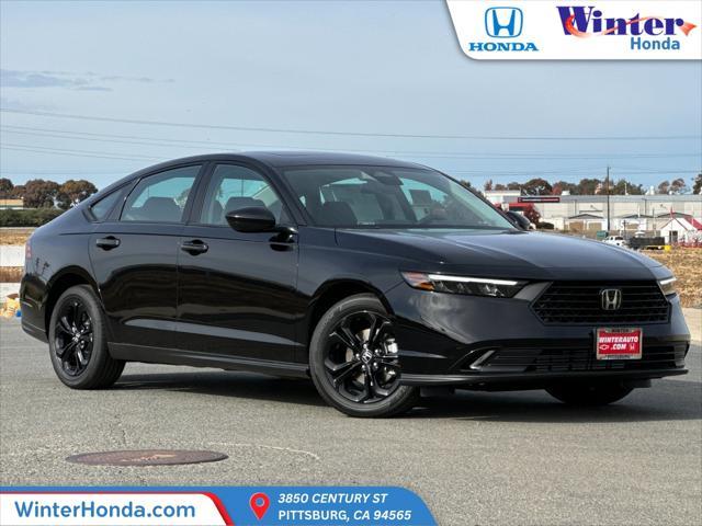 new 2025 Honda Accord car, priced at $31,655