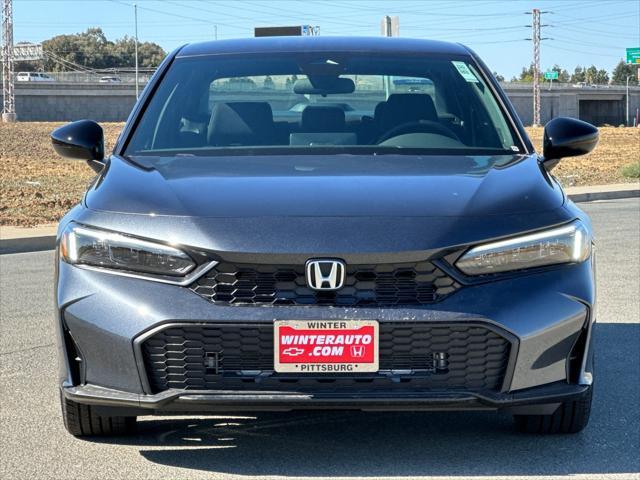 new 2025 Honda Civic car, priced at $27,400