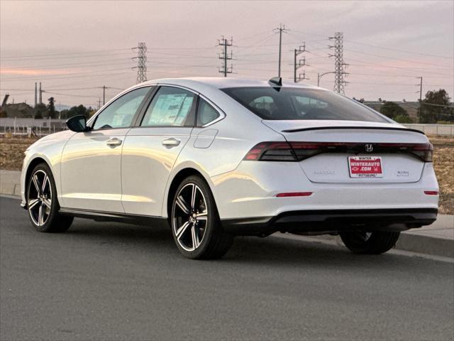 new 2025 Honda Accord Hybrid car, priced at $35,205