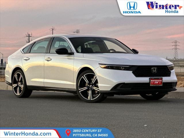 new 2025 Honda Accord Hybrid car, priced at $35,205