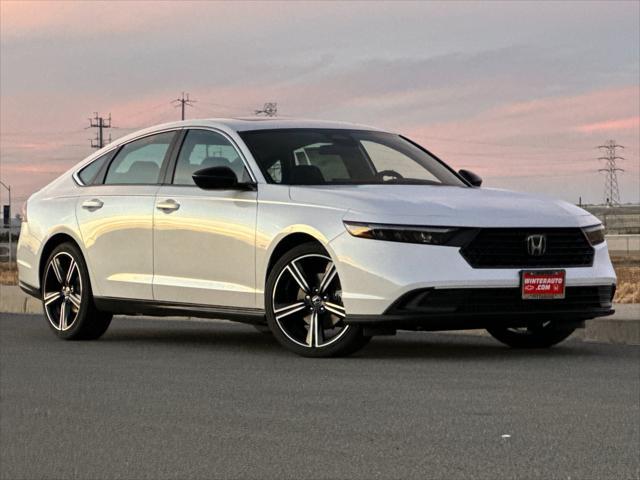 new 2025 Honda Accord Hybrid car, priced at $35,205