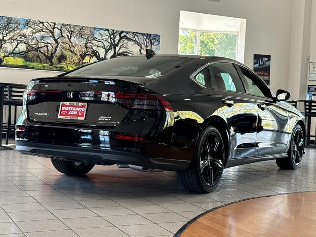 new 2024 Honda Accord Hybrid car, priced at $33,990