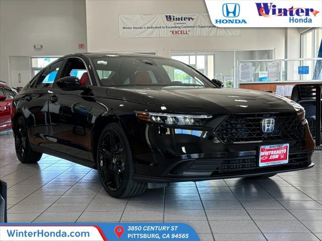 new 2024 Honda Accord Hybrid car, priced at $33,990