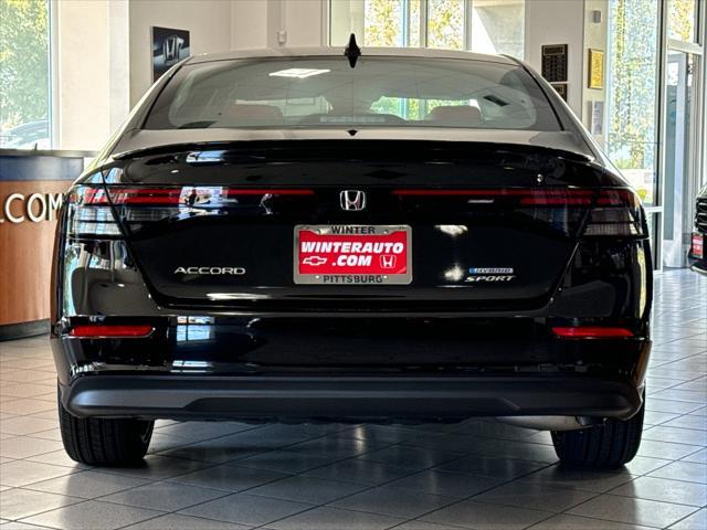 new 2024 Honda Accord Hybrid car, priced at $33,990