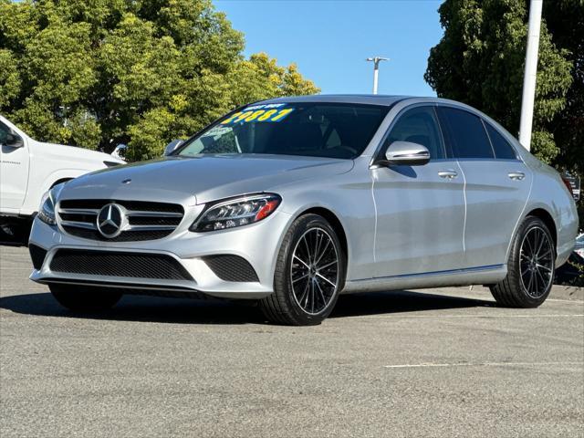 used 2021 Mercedes-Benz C-Class car, priced at $25,678