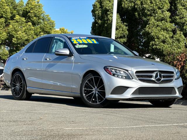 used 2021 Mercedes-Benz C-Class car, priced at $25,678