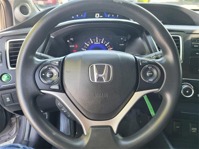 used 2015 Honda Civic car, priced at $14,088