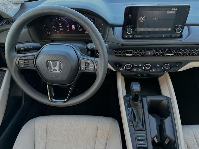 new 2024 Honda Accord car, priced at $31,460