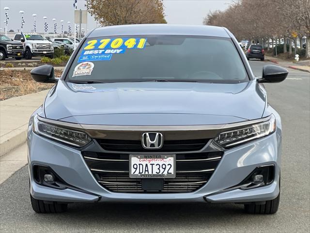 used 2022 Honda Accord car, priced at $27,041