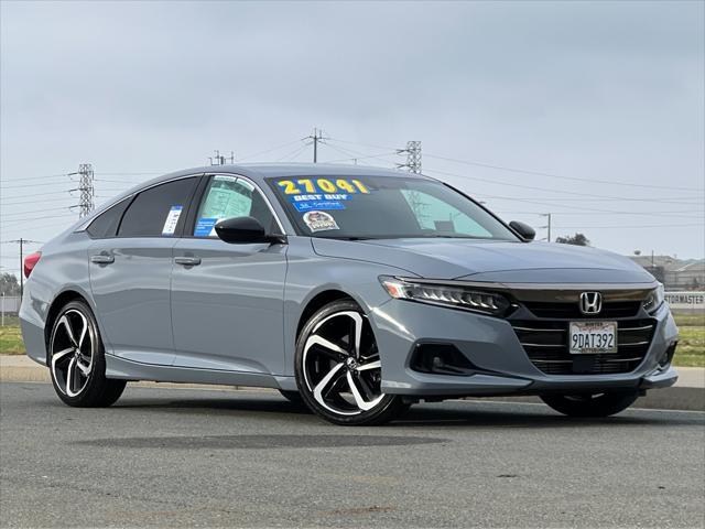 used 2022 Honda Accord car, priced at $27,041