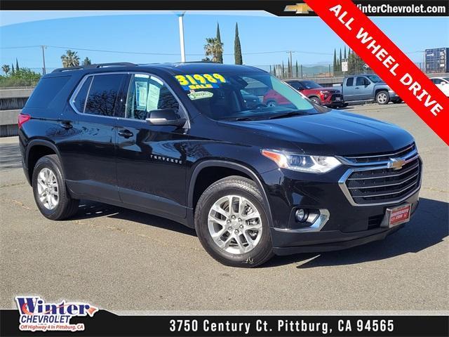 used 2021 Chevrolet Traverse car, priced at $31,989