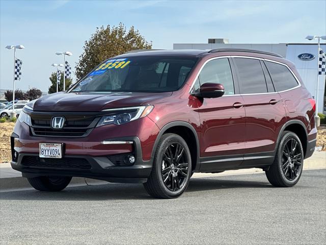 used 2022 Honda Pilot car, priced at $32,491