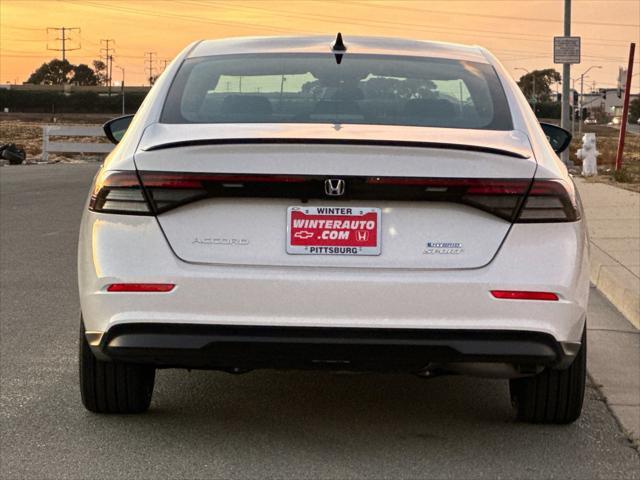 new 2025 Honda Accord Hybrid car, priced at $35,260