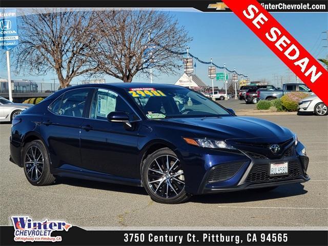 used 2021 Toyota Camry car, priced at $26,781