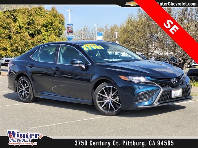 used 2021 Toyota Camry car, priced at $27,489