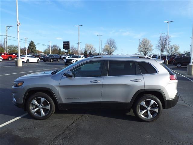 used 2021 Jeep Cherokee car, priced at $22,450