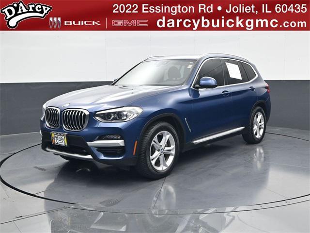 used 2021 BMW X3 car, priced at $27,275