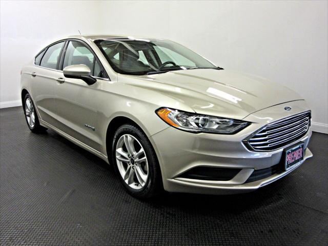 used 2018 Ford Fusion Hybrid car, priced at $14,995