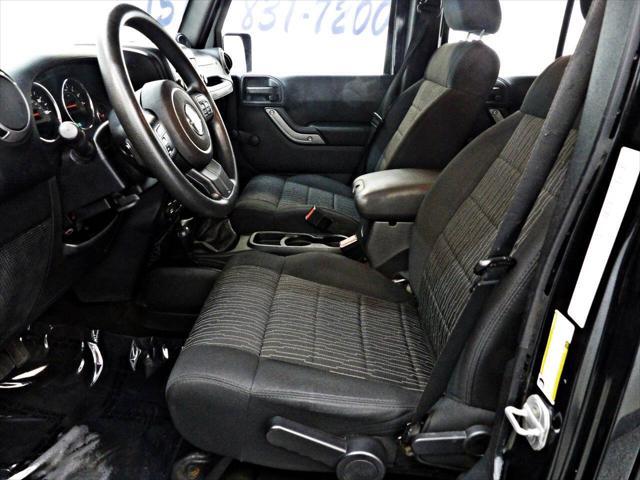 used 2011 Jeep Wrangler Unlimited car, priced at $14,995